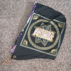 Electric Forest Reversible Floral Hood